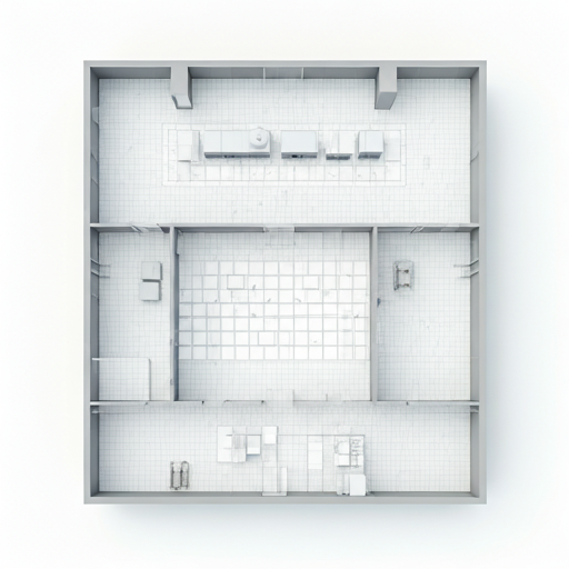 aerial view office floor plan